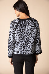 Habitat Seeing Spots Feline Fine Pullover - SLATE - image 3