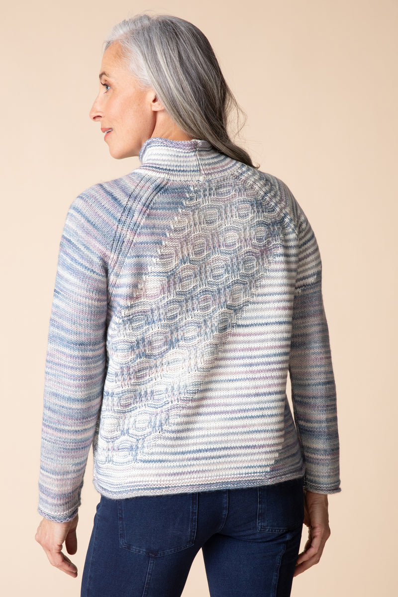 Highland Hues Mixed Stitch Pullover - 88829
