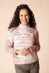 Highland Hues Mixed Stitch Pullover - 88829