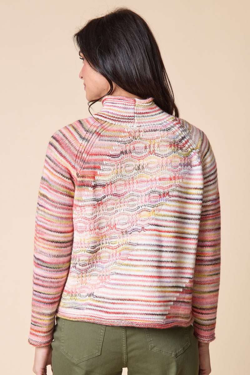 Highland Hues Mixed Stitch Pullover - 88829