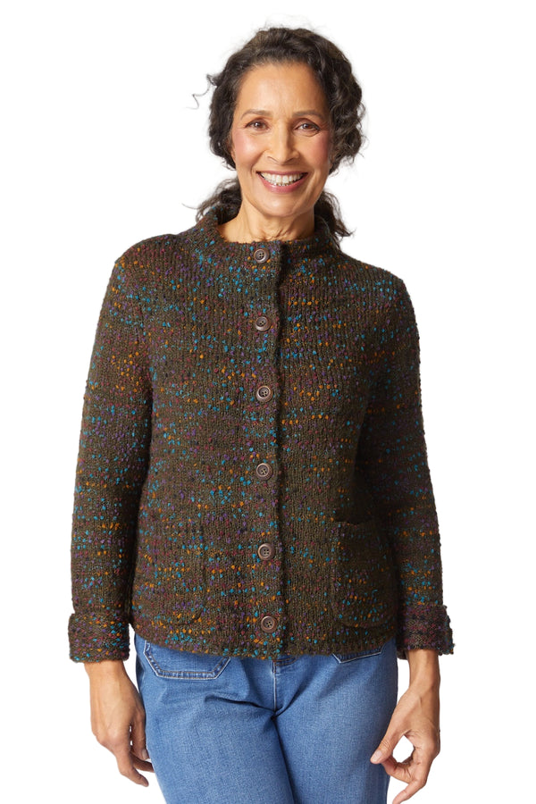 Funnel Neck Cardi - 89055 - Size L