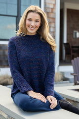 Speckle Bouclé Knit Sweater - 89056