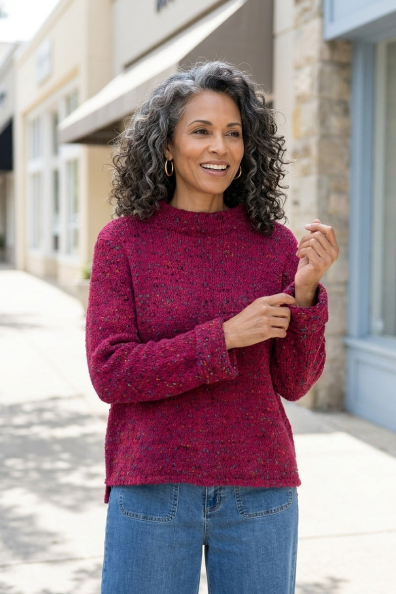 Confetti High Neck Sweater - 89056