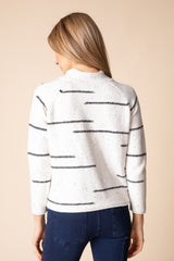 Habitat Harvest Tweed Funnel Neck Pullover - WINTER WHITE - image 3