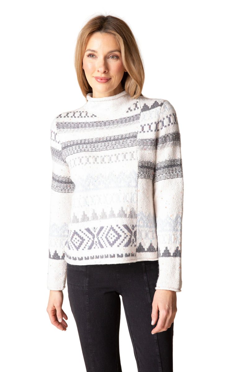 Habitat Snow Day Snowdrift Sweater - WINTER WHITE - image 1