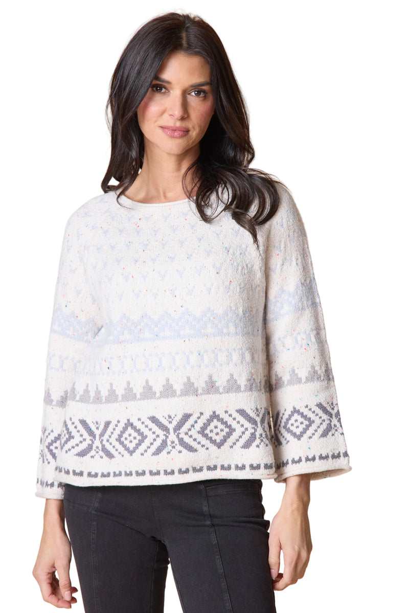 Habitat Snow Day Alpine Sweater - WINTER WHITE - image 1