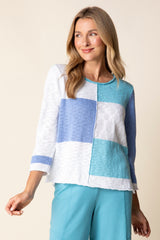 Yin Yang Patchwork Pullover - 89614