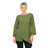 Jacquard Asymmetrical Tunic - 7361T