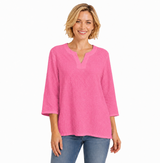 Embroidered Cotton Voile Top - C630