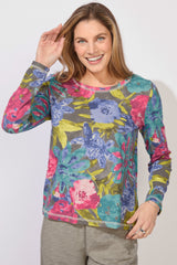 Botanical Blooms Perfect Tee — multi