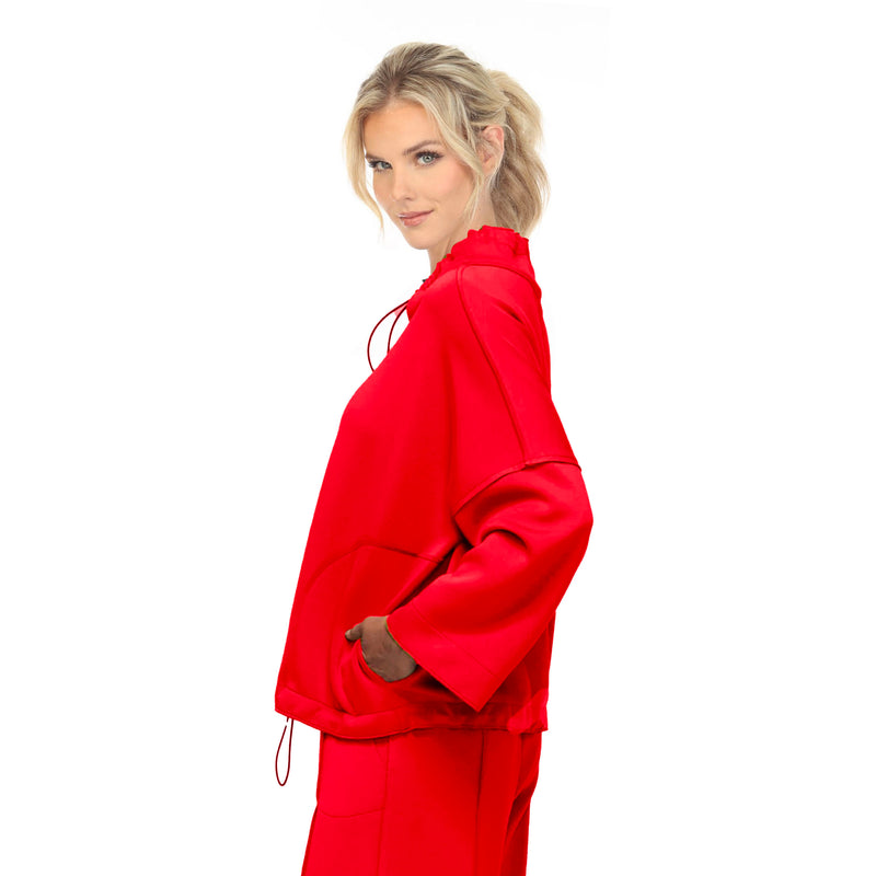 High Collar Pocket Pullover-7169T