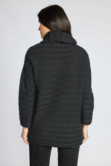 Diagonal Turtleneck by Olivia by Habitat in Black