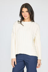 Pocket Pullover by Olivia by Habitat in Ivory