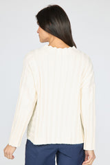 Pocket Pullover by Olivia by Habitat in Ivory