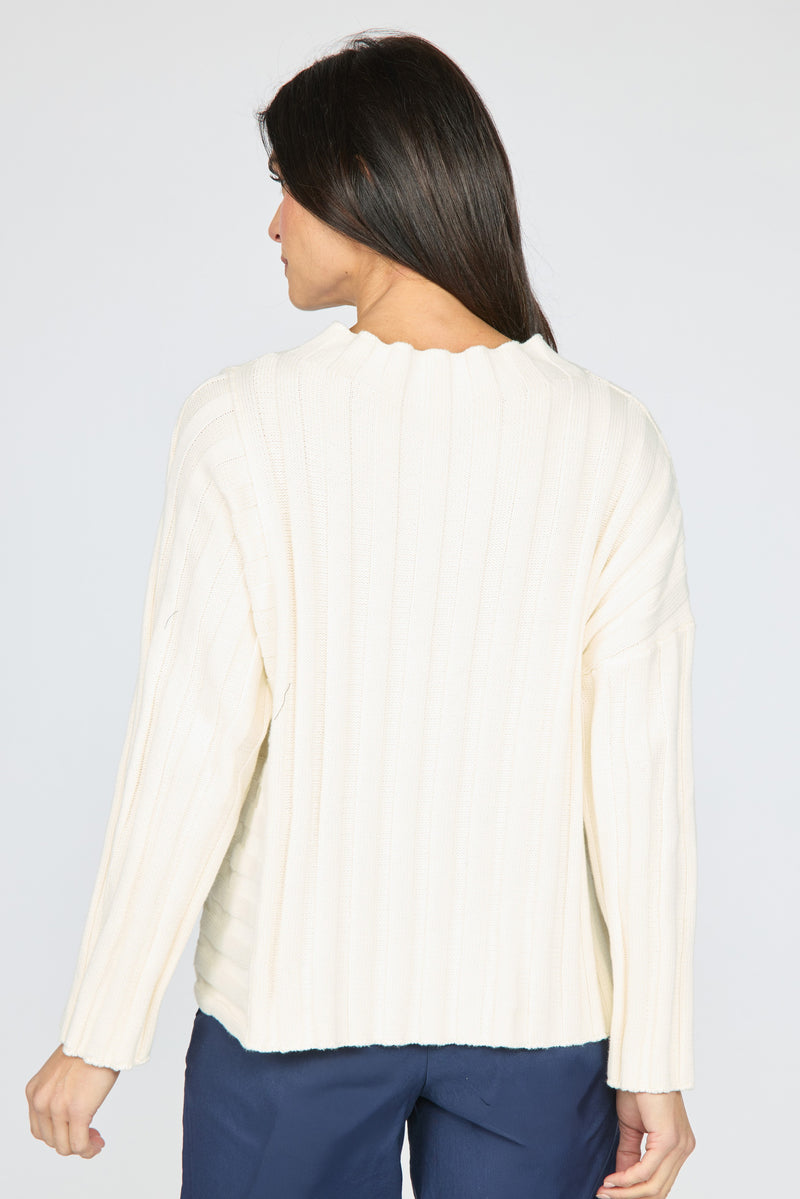 Pocket Pullover by Olivia by Habitat in Ivory