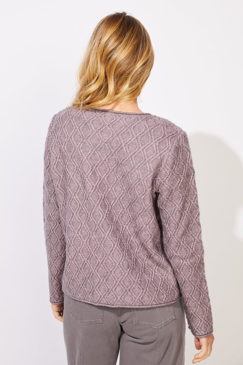 Cozy Diamond Easy Pullover - 93010