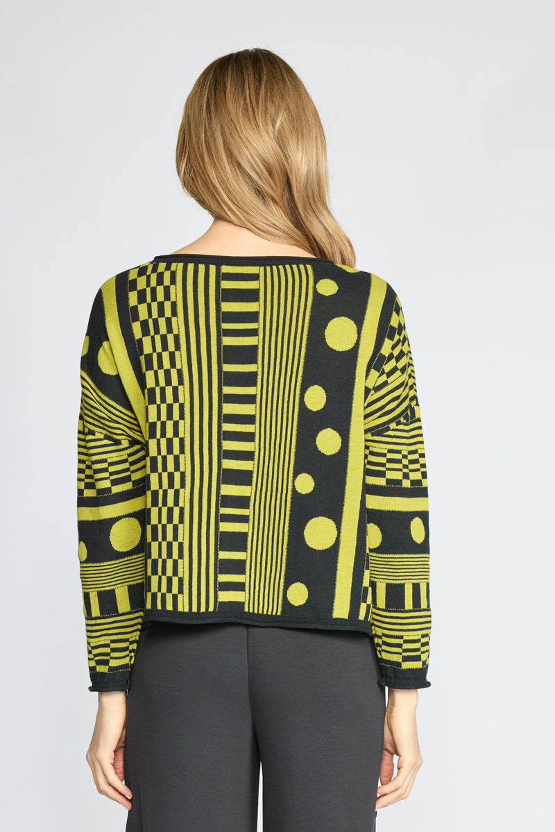 Topper Sweater by Olivia by Habitat in Pear