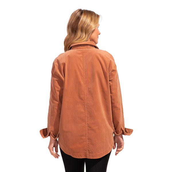 Escape by Habitat Stretch Baby Cord Jacket in Spice - 34520-SPC