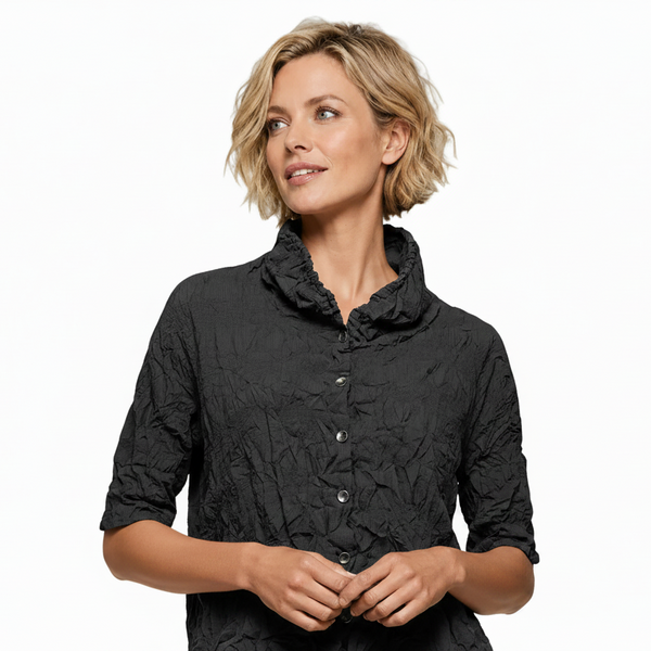 Crinkled Woven Shirt - T65171
