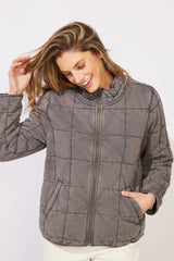 Washed Quilt Hillside Jacket - 99010