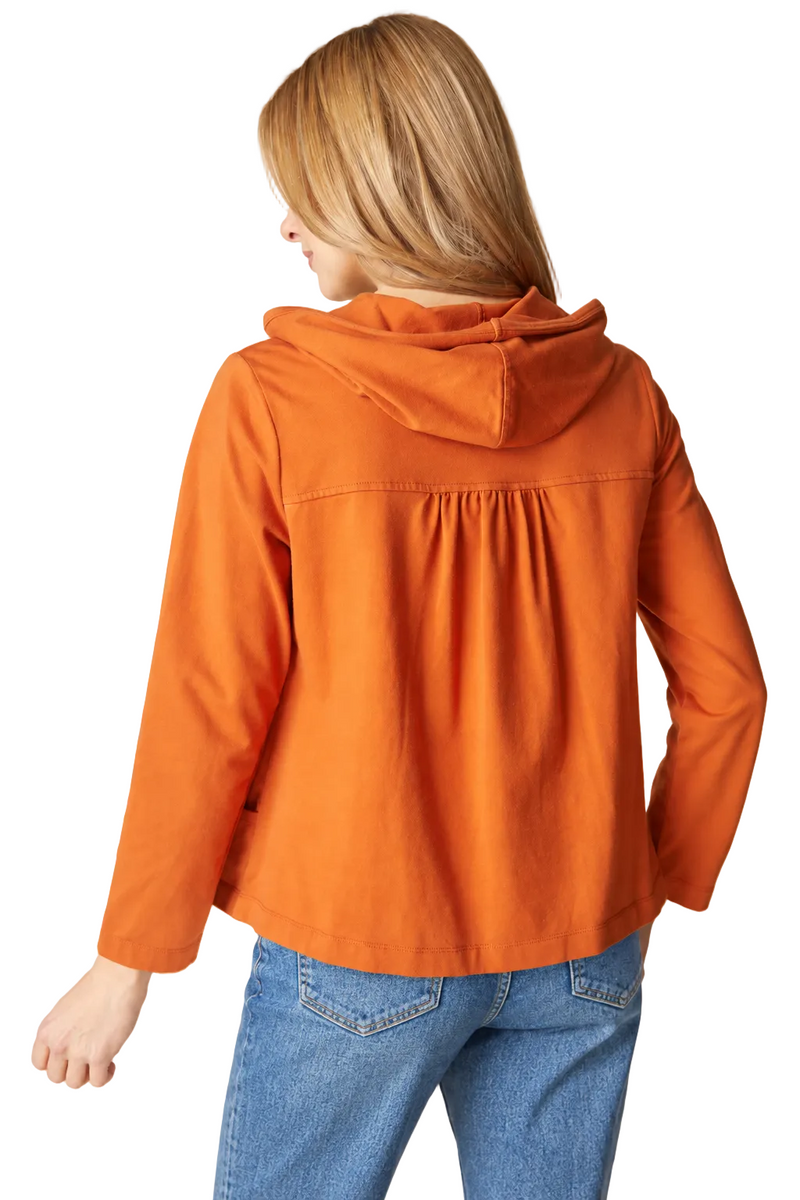 Shirred Hoodie - 31525
