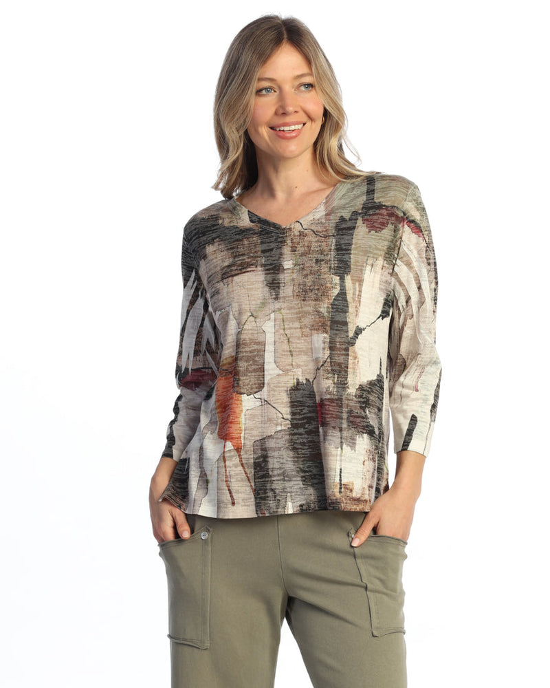 Burnout Hi-Low Tunic Top - AJ3