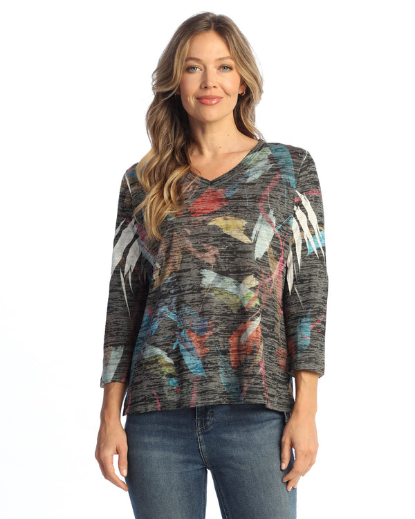 Burnout Hi-Low Tunic Top - AJ3