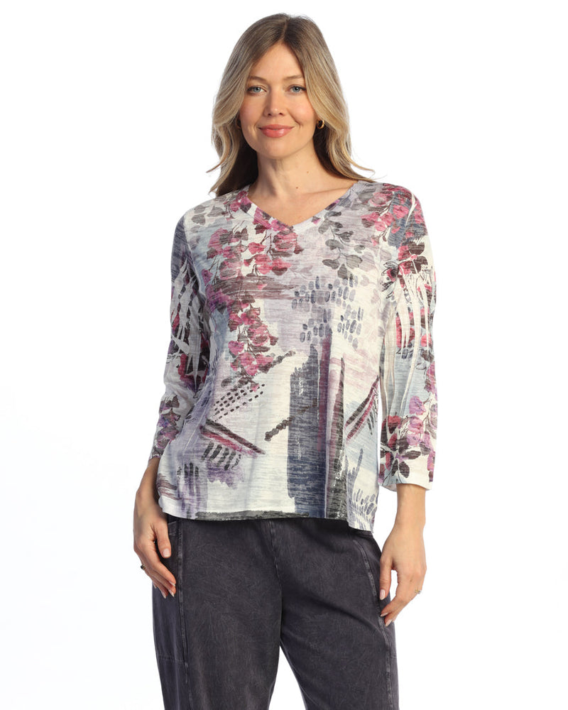 Burnout Hi-Low Tunic Top - AJ3