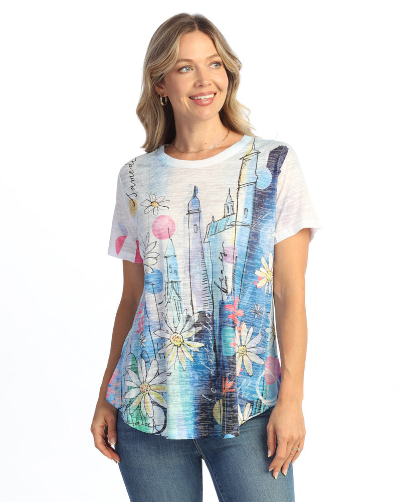 Burnout Short-Sleeve Top - AJ4