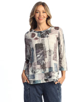 Burnout Overlap Hem Top - AJ6