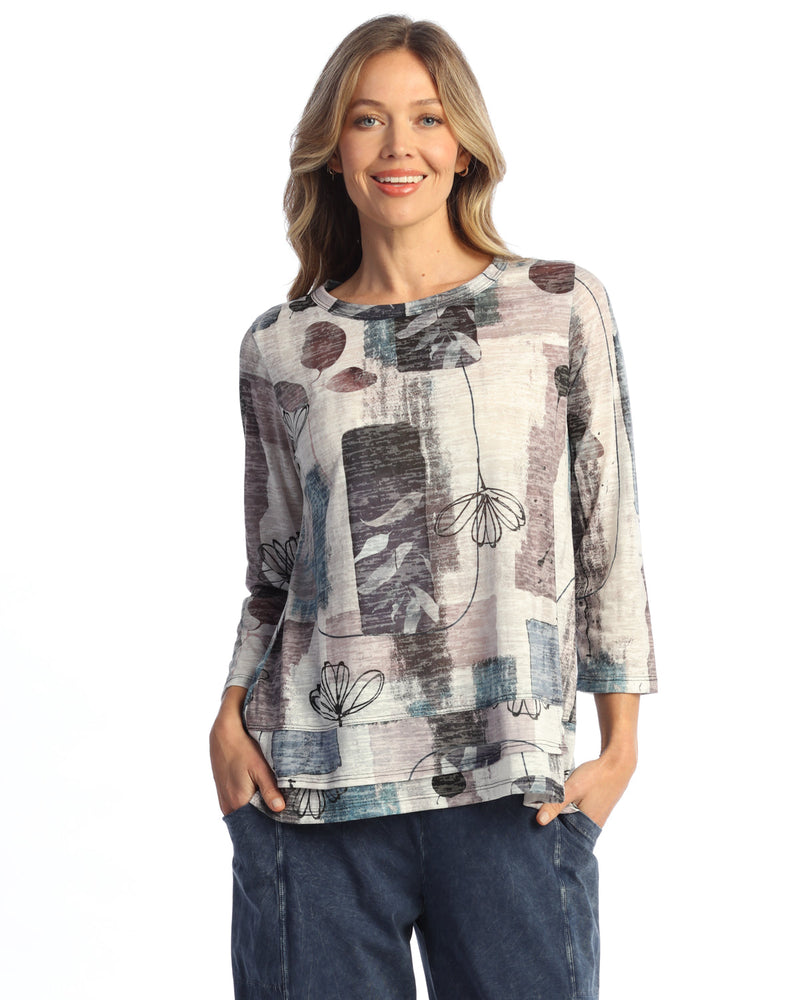 Burnout Overlap Hem Top - AJ6