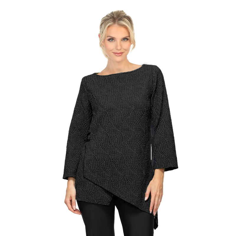 Jacquard Asymmetrical Tunic - 7361T
