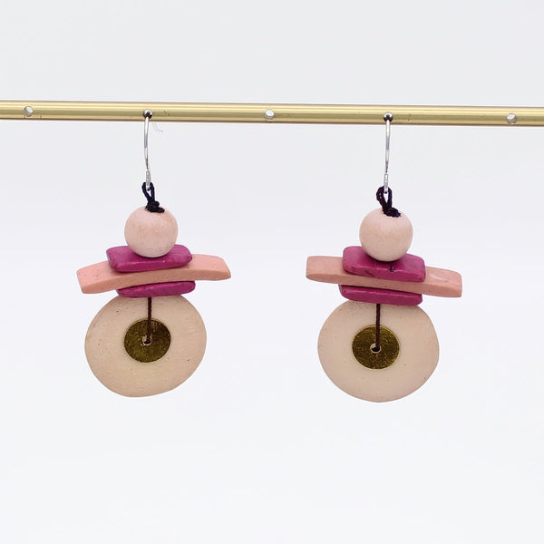 Assuta Blush Drop Earrings