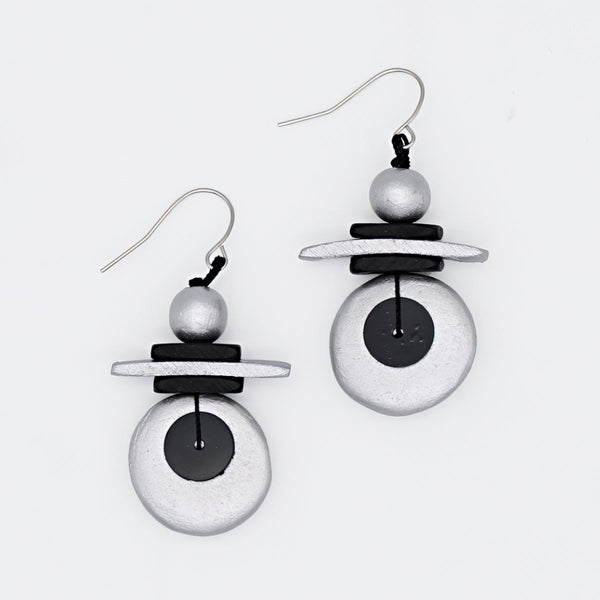 Assuta Silver Drop Earrings