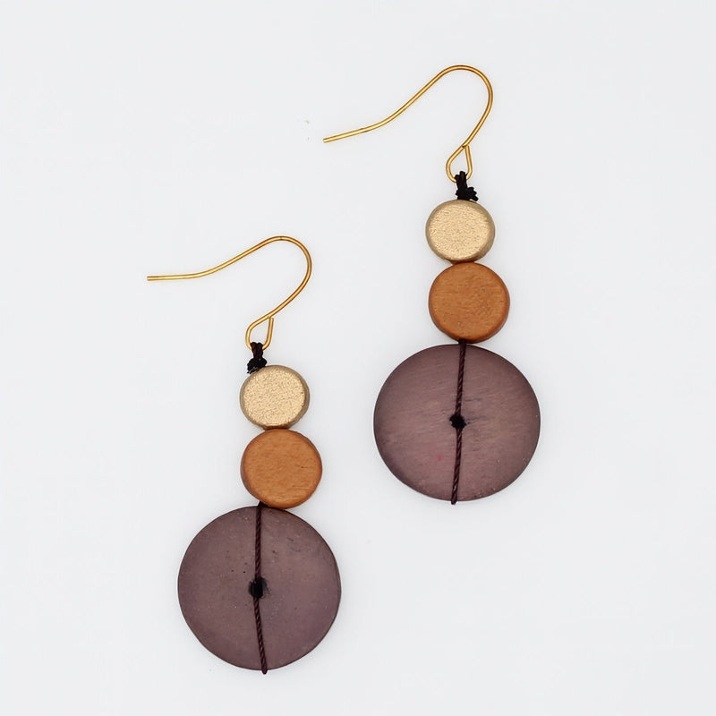 Rust Cerelia Splendor Earrings