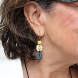 Petite Daisy Chartreuse Earrings