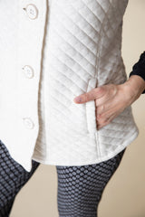 Quilted Knit Vest - 53611