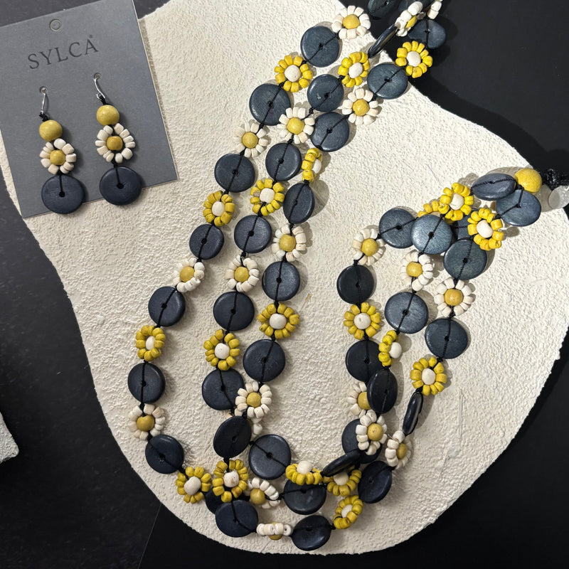 Petite Daisy Chartreuse Earrings