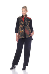 Asian Butterfly Print Jacket - CM-119