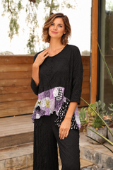 Crinkle Wendy Tunic Top - CM52075