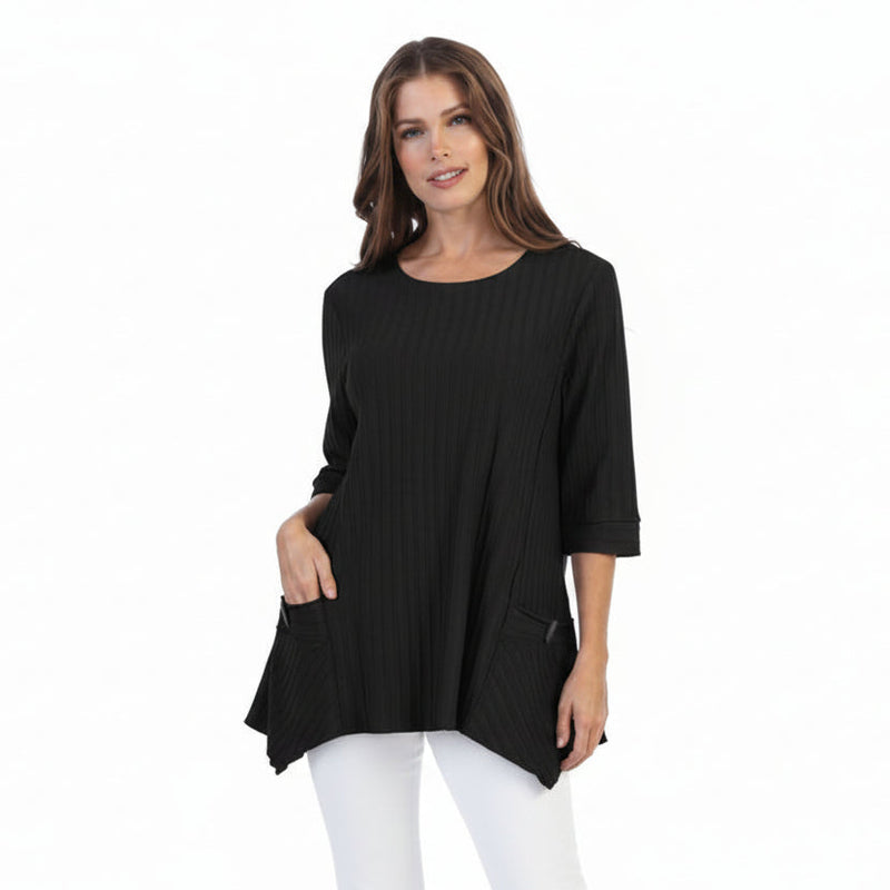 Textured Ribbed Cotton Tunic - CS330