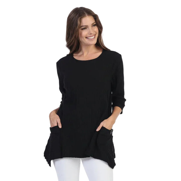 Textured Ribbed Cotton Tunic - CS330