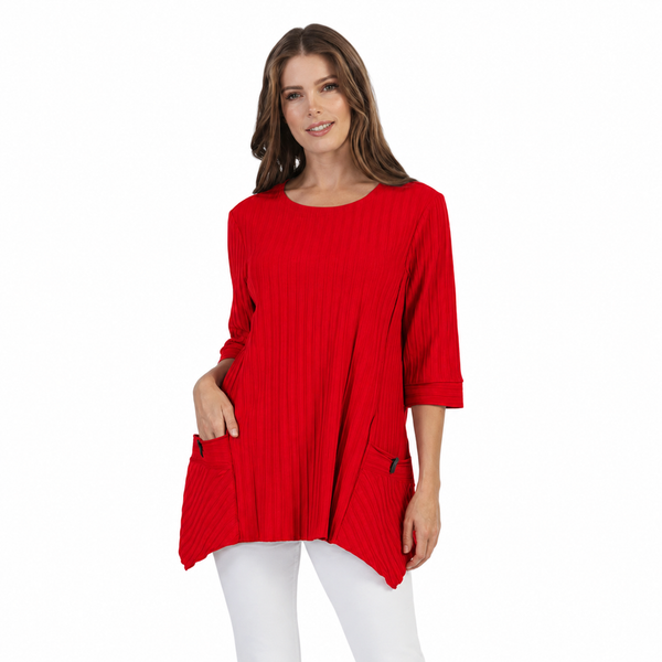 Textured Ribbed Cotton Tunic - CS330
