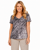 Mystic Dyed V-Neck Tee - 13700