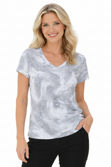 Peruvian Cotton Ocean Marble Tee - 13500