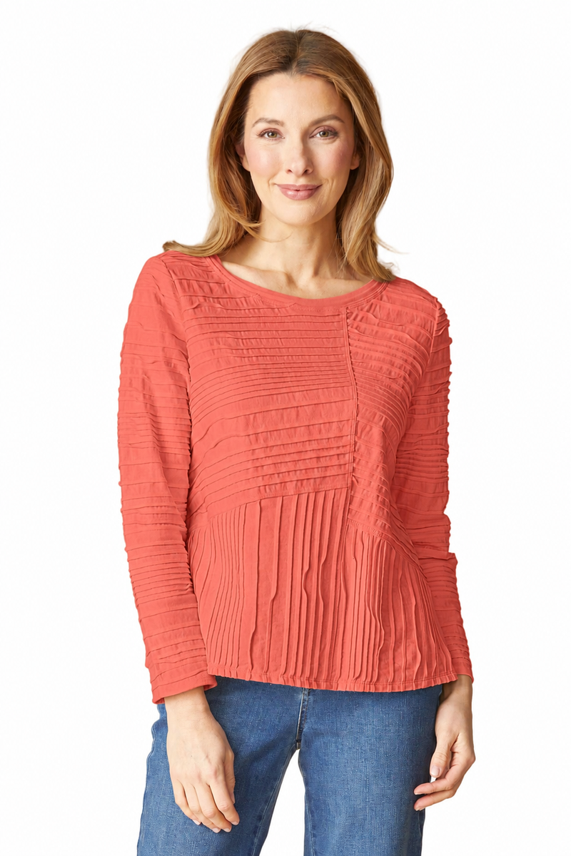 Ripple Effect Seamed Tee - 16017
