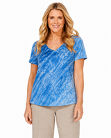 Mystic Dyed V-Neck Tee - 13700