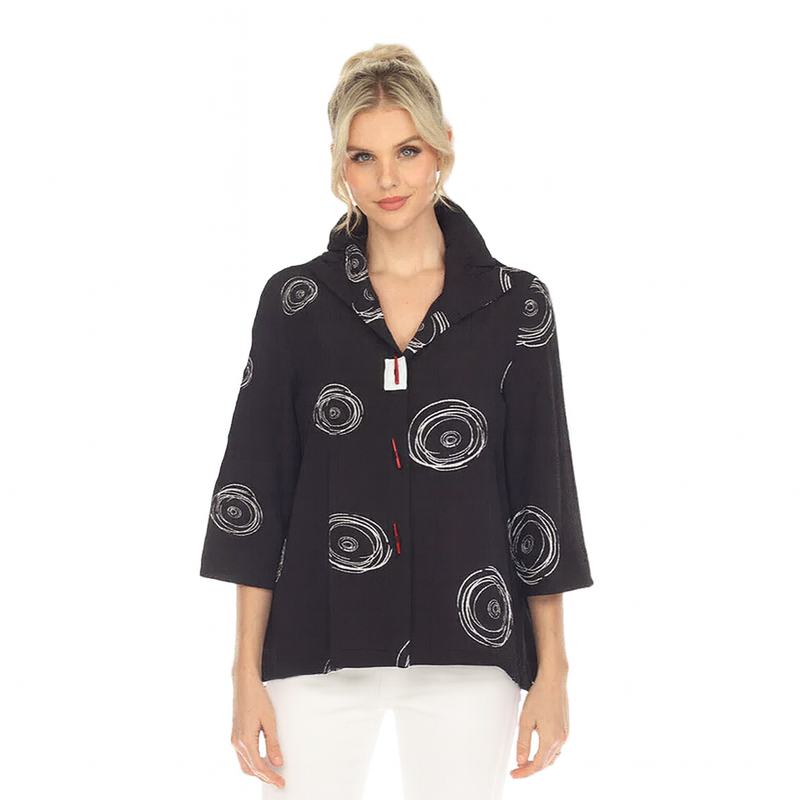 Circle-Print Jacket - 3448NP - Size XXL Only!