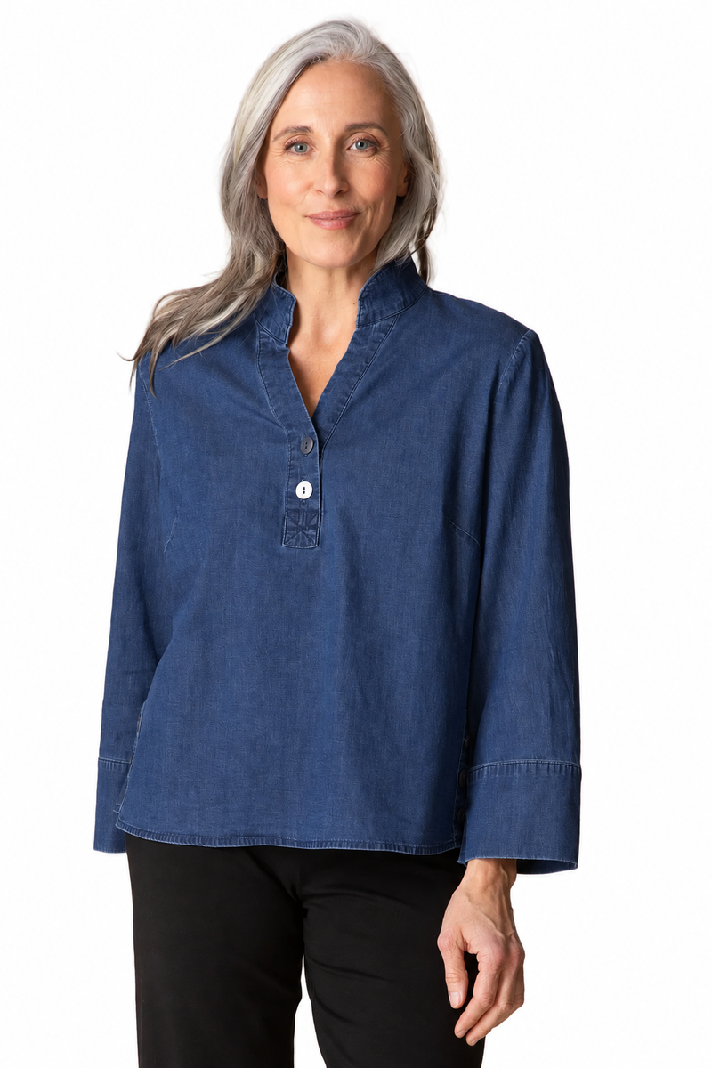 Half Placket Pullover - 15545