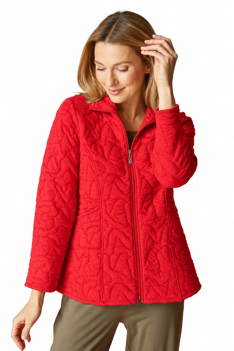 Cascade Quilt Shaped Coat - 53733